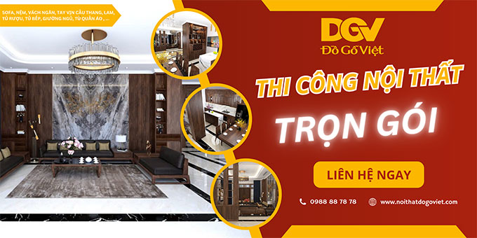 Thi công nội thất trọn gói 2025