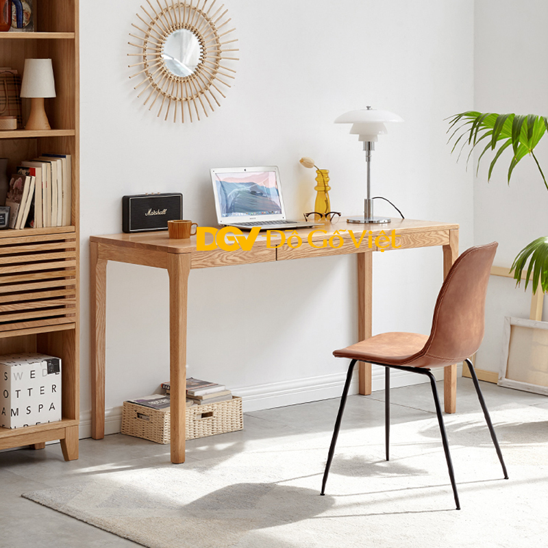 Mẫu bàn làm việc đơn giản nhỏ gọn: Nếu bạn đang tìm kiếm một mẫu bàn làm việc đơn giản, nhỏ gọn và vừa túi tiền thì mẫu bàn này là sự lựa chọn tuyệt vời dành cho bạn. Với thiết kế nhỏ gọn, tiện dụng và hiện đại, bạn sẽ có một môi trường làm việc thoải mái và tiện nghi.