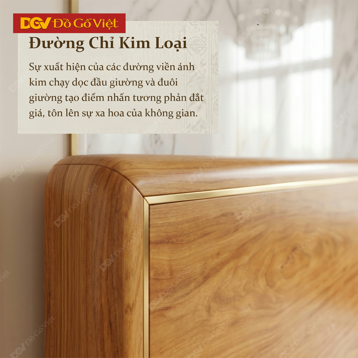 Giường Ngủ Gõ Đỏ Giấu Chân Dáng Thấp Mới Cao Cấp Sang Trọng
