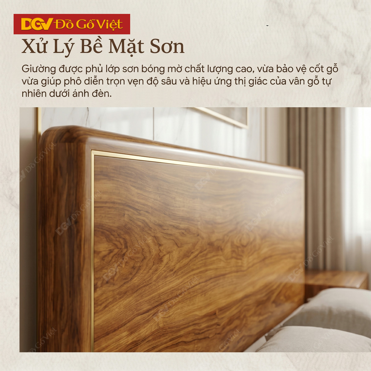 Giường Ngủ Gỗ Lim Dáng Thấp Giấu Chân Hiện Đại Mới Giá Rẻ