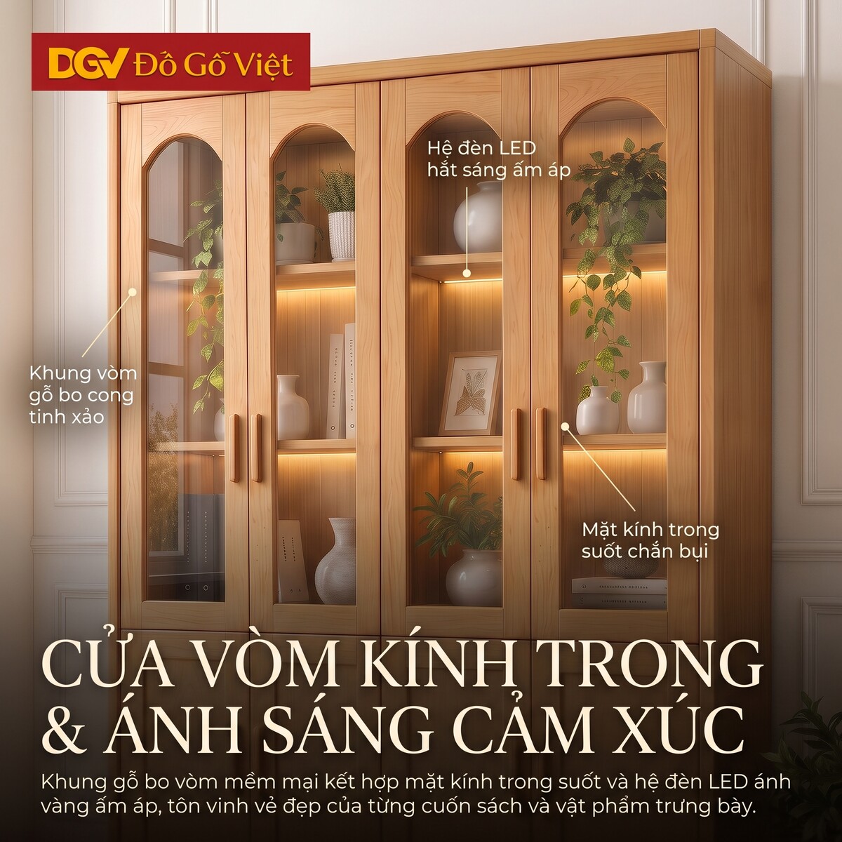 Mẫu Tủ Hồ Sơ Đa Năng Gỗ Sồi Mỹ Cánh Mở Hiện Đại Giá Rẻ
