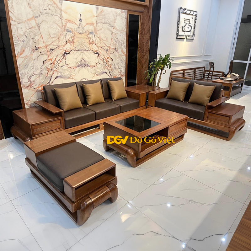 Sofa Gỗ Sồi Nga Phòng Khách 2 Băng Dài Đẹp Giá Rẻ 2024 (4).jpg