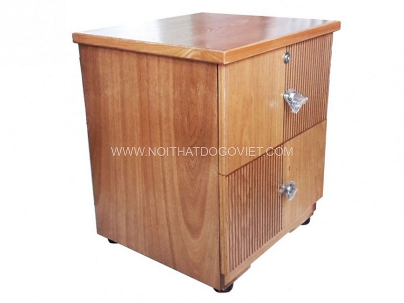 Tủ Đầu Giường Giá Rẻ Gỗ Công Nghiệp Màu Vàng Sồi Hiện Đại