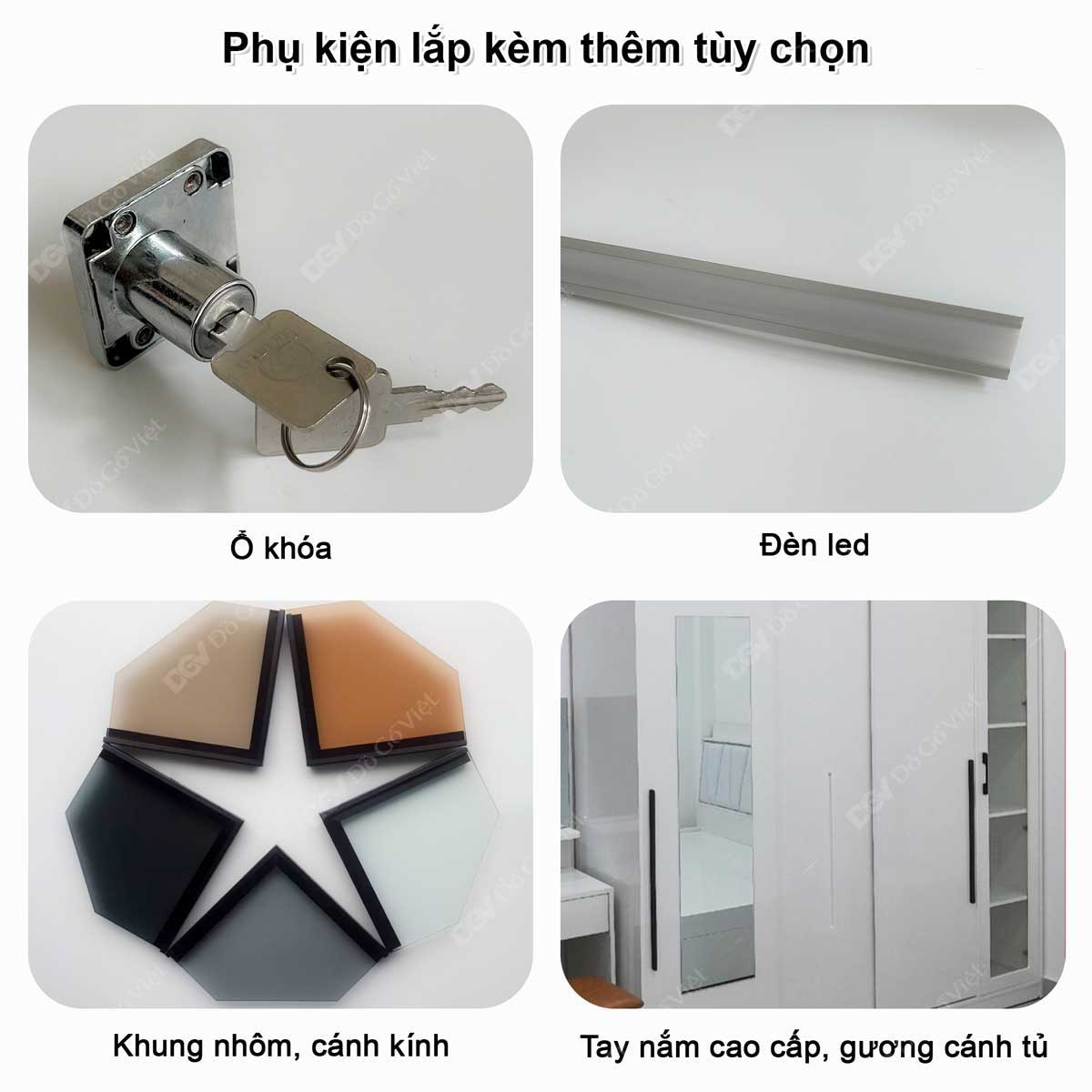 Tủ Quần Áo Gỗ Công Nghiệp