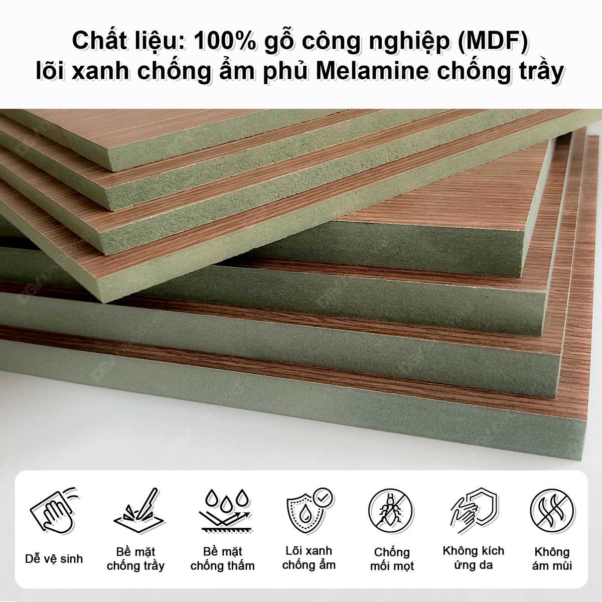 Tủ Quần Áo Gỗ Công Nghiệp