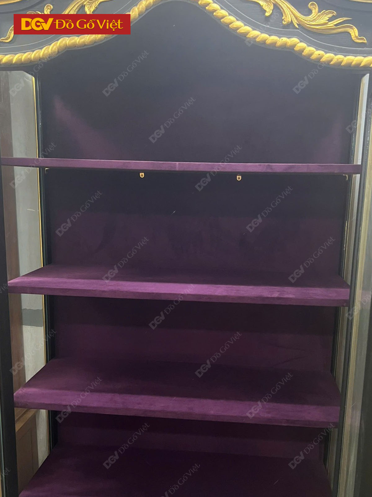 Tủ Rượu Lưu Trữ Gỗ Sồi Mỹ Phong Cách Hoàng Gia Sang Trọng