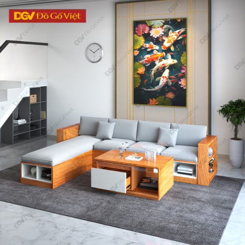 Bàn Ghế Sofa Phòng Khách Giá Rẻ Phong Cách Mới Trẻ Trung