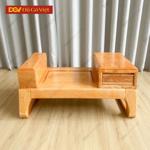 Bộ Sofa Chân Hươu Gỗ Sồi Nga 1 Văng Đẹp Cho Phòng Khách Nhỏ