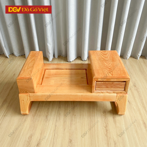 Bộ Sofa Chân Hươu Gỗ Sồi Nga 1 Văng Đẹp Cho Phòng Khách Nhỏ