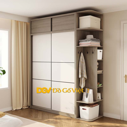 Combo Nội Thất Phòng Ngủ MDF Hiện Đại Khung Gỗ Chống Ẩm