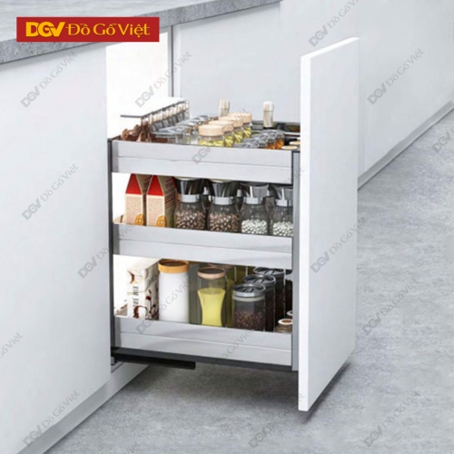 Giá Gia Vị Hộp Inox 3 Tầng Eurogold EU12