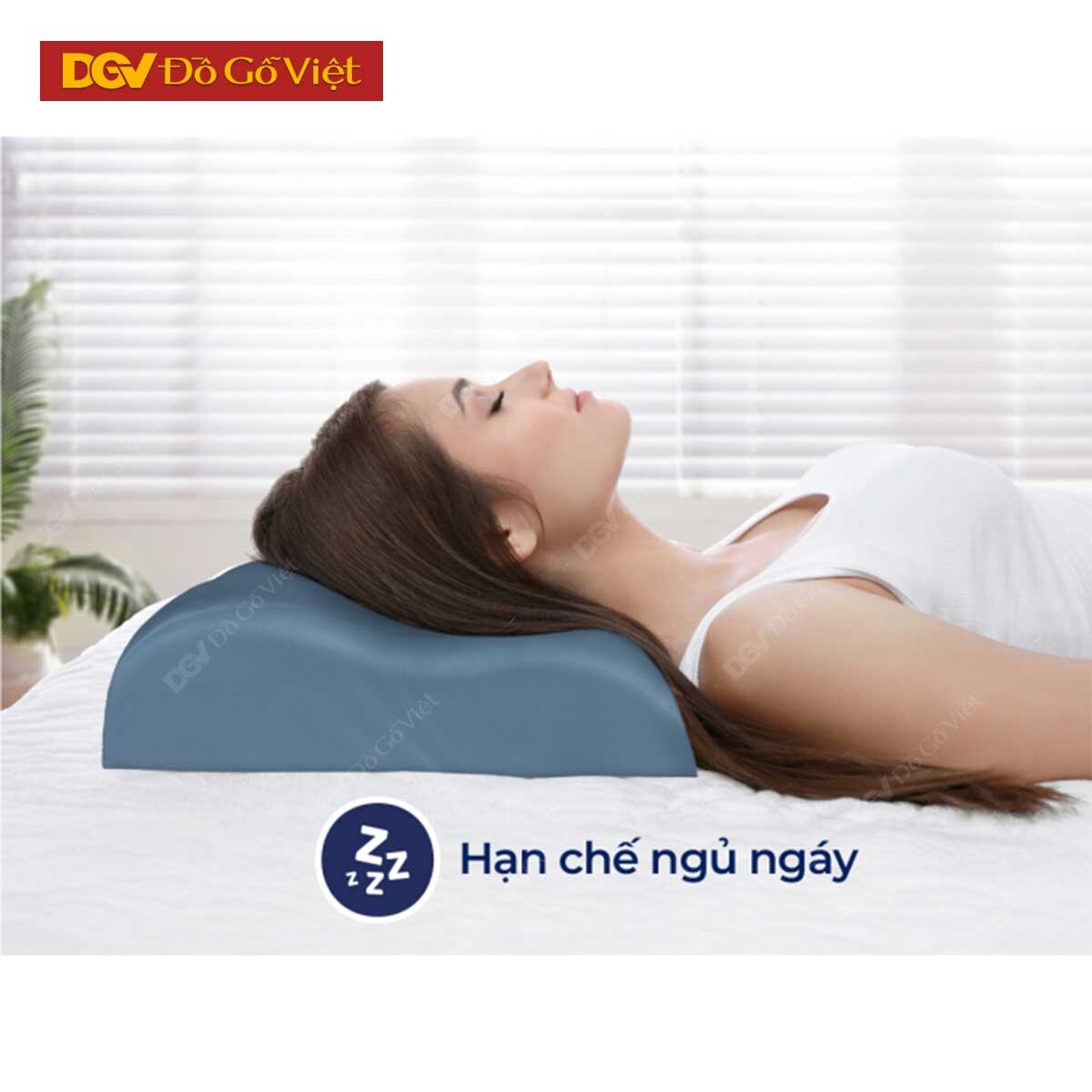 Gối Nằm Cao Su Liên Á Contour