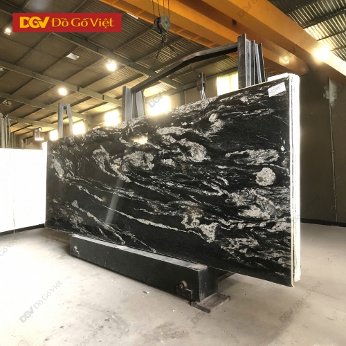 Mặt Đá Ốp Bếp Tự Nhiên Granite Titanium Black