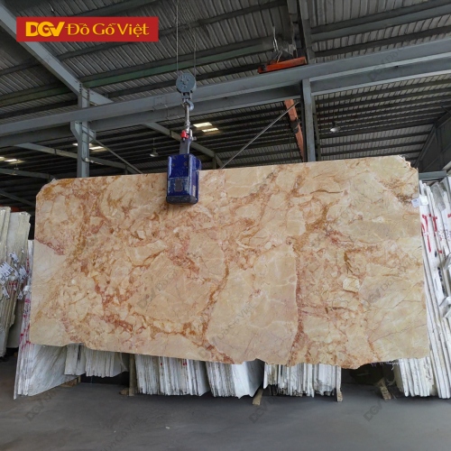 Mặt Đá Ốp Bếp Tự Nhiên Sky Gold Marble Tây Ban Nha