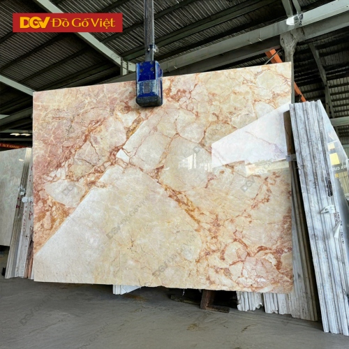 Mặt Đá Ốp Bếp Tự Nhiên Sky Gold Marble Tây Ban Nha