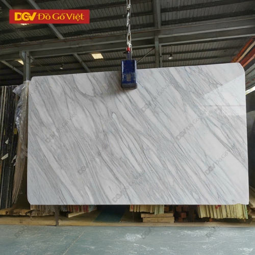 Mặt Đá Tự Nhiên Carara White Marble Xuất Xứ Italia