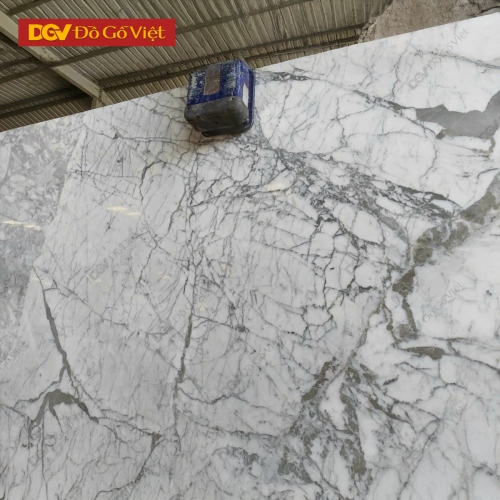 Mặt Đá Tự Nhiên Marble Italia Catalanta White Cao Cấp