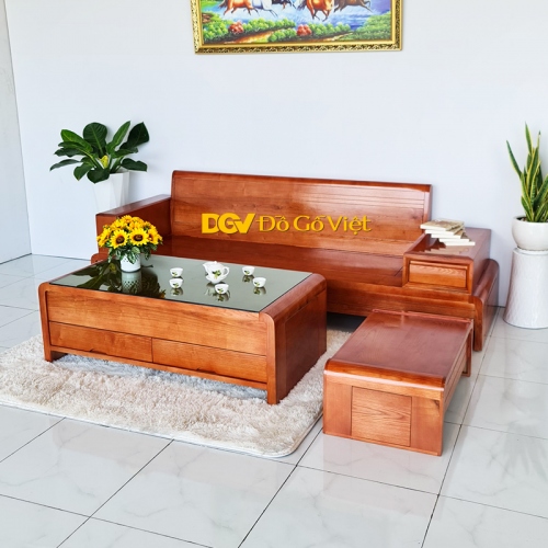 Sofa phòng khách nhỏ gọn gỗ sồi đã trở thành một hiện tượng nội thất thiết kế trang trọng và sang trọng. Không những có thiết kế đạt tiêu chuẩn cao về ngoại hình và chất lượng, mà sofa phòng khách gỗ sồi còn có khả năng chống thấm nước, giảm thiểu tiếng ồn và hỗ trợ sức khoẻ người dùng.