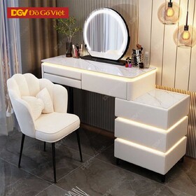 Bàn Phấn Cao Cấp Thiết Kế Hiện Đại Có Đèn LED Trang Trí Đẹp