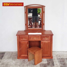 Bàn Phấn Trang Điểm Gỗ Sồi Nga Kiểu Cổ Điển Đẹp Giá Rẻ