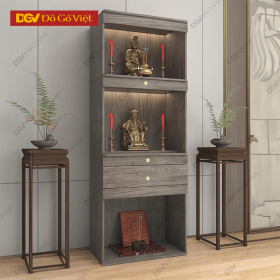 Bàn Thờ Đẹp Hiện Đại 3 Tầng Kệ Rộng Rãi Cho Phòng Thờ Lớn