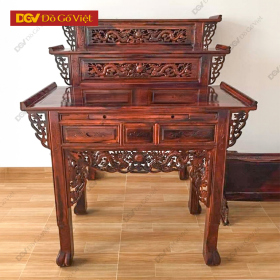 Bàn Thờ Ông Bà Gỗ Muồng 3 Tầng 1m54 Mẫu Đẹp Giá Rẻ