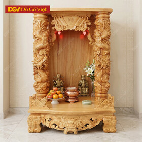 Bàn Thờ Ông Địa Gỗ Gõ Đỏ Cao Cấp Đẹp Giá Rẻ