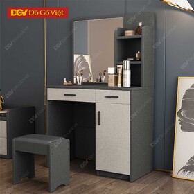 Bàn Trang Điểm Hiện Đại Gỗ MDF Có Kệ Và Hộc Gương Đẹp