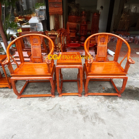 Bộ Bàn Ghế Minh Đế 3 Món Gỗ Hương Đá Đẹp Chất Lượng Giá...