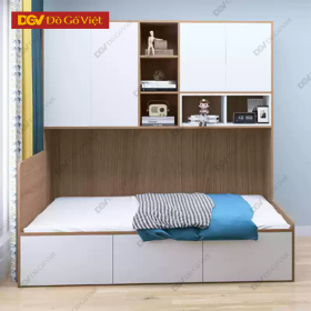 Bộ Giường Kết Hợp Tủ Nhiều Ngăn Tối Ưu Công Năng Cho Nhà Phố