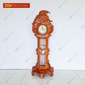 Đồng Hồ Đứng Phòng Khách Gỗ Gõ Đỏ Anh Hùng Tương Ngộ...