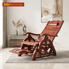 Ghế Nằm Thư Giãn Massage Gỗ Cẩm Lai Đẹp Giá Rẻ