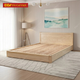 Giường Bệt Gỗ Sồi Tự Nhiên Giá Rẻ Bình Dân