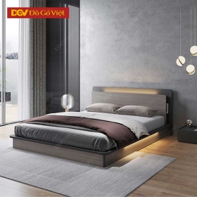 Giường Gỗ Công Nghiệp Thiết Kế Kèm Hệ Hộc Vạt Dưới Đa...