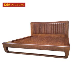 Giường Gỗ Sồi Nga 1m6 x 2m Chân Cong Độc Đáo Mới 2025