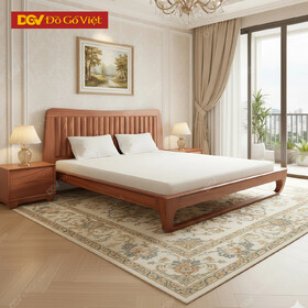 Giường Ngủ Đẹp Kiểu Chân Quỳ Hiện Đại Giá Rẻ