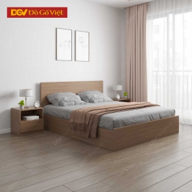 Giường Ngủ Gỗ Công Nghiệp Kiểu Hôp Hiện Đại Tối Giản