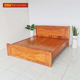 Giường Ngủ Gỗ Gõ Đỏ Chạm Hoa Văn Vạt Phản Đẹp Giá Rẻ