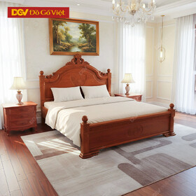 Giường Ngủ Gỗ Hương Đá Nữ Hoàng Cao Cấp Đẹp Giá Tốt