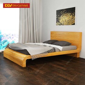 Giường Ngủ Gỗ Sồi Hiện Đại Cong Chữ S Đẹp Giá Rẻ