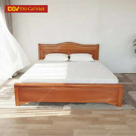 Giường Ngủ Gỗ Xà Cừ Vạt Phản Đầu Vòm Đẹp Giá Rẻ