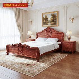 Giường Ngủ Hương Đá Mẫu Nữ Hoàng Dày Dặn Sang Trọng