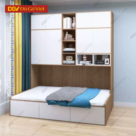Giường Ngủ Kết Hợp Tủ Đựng Đồ Đa Năng Cho Nhà Nhỏ Giá Rẻ