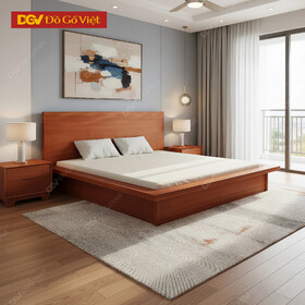 Giường Ngủ Kiểu Nhật Gỗ Xoan Đào Tự Nhiên Cao Cấp Đẹp Giá Tốt