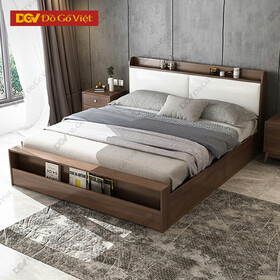 Giường Ngủ Thông Minh Gỗ MDF Thiết Kế Tối Ưu Diện Tích Phòng