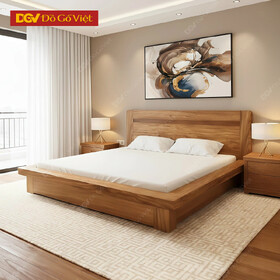 Giường Nhật Gỗ Hương Xám Vạt Phản Mẫu Mới 2026
