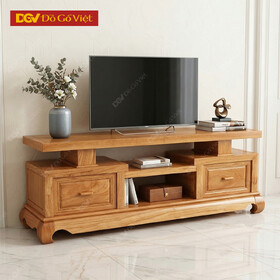 Kệ Để Tivi Gỗ Gõ Đỏ 100% Kiểu Nhật Hiện Đại Đẹp Giá...