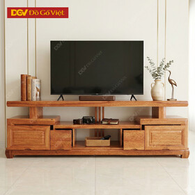 Kệ Tivi Gỗ Đinh Hương Hiện Đại Nhật 2M Đẹp Giá Rẻ