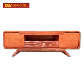 Kệ Tivi Phòng Khách Gỗ Sồi Nga Chân Vát Hiện Đại Giá Ưu Đãi