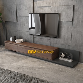 Kệ Tivi Thông Minh Gỗ MDF Màu Nâu Hiện Đại Thiết Kế Đẹp